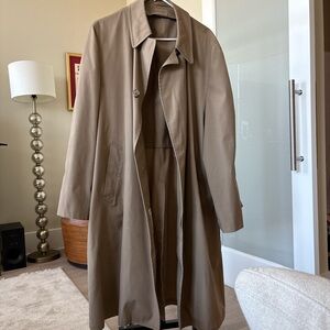 London Fog Men's Classic Tan Trench Coat